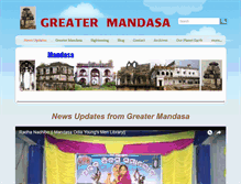 Tablet Screenshot of greatermandasa.com